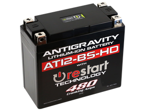Antigravity AT12-BS-HD Re-Start Lithium Motorcycle Battery