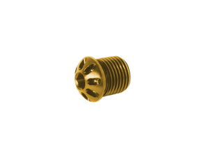 Bonamici Fixed Footpeg Caps (Gold)