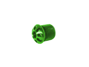 Bonamici Fixed Footpeg Caps (Green)