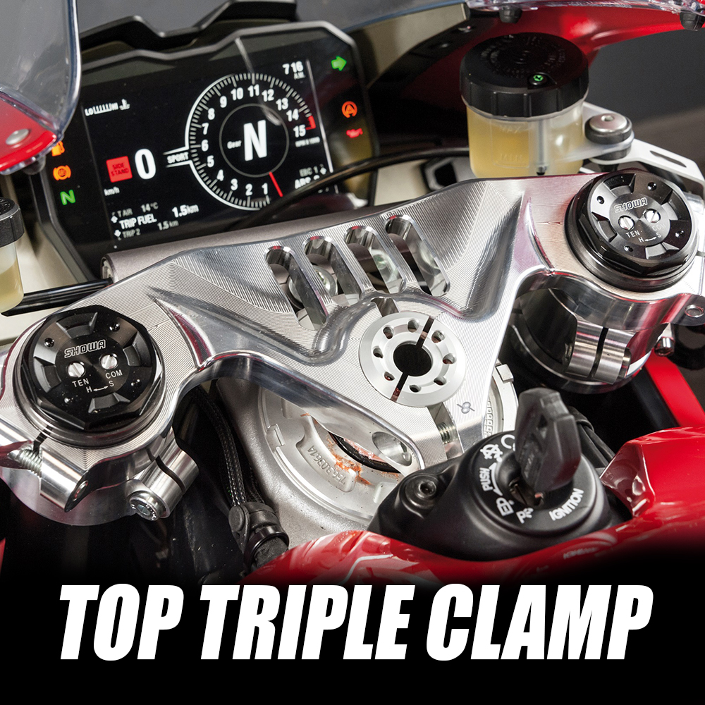 bonamici top triple clams offer a more race feel while looking a lot better