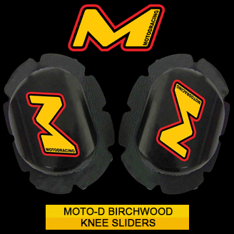 Motorcycle Racing Knee Sliders: MOTO-D Racing