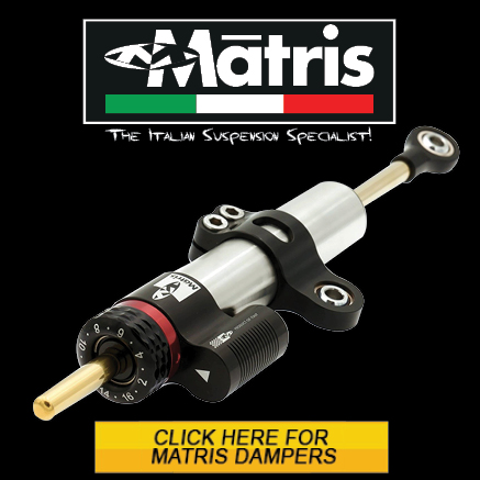 Matris Motorcycle Steering Dampers: MOTO-D Racing