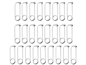 MOTO-D Spring Clip Racing Safety Pins M (25/Pack)