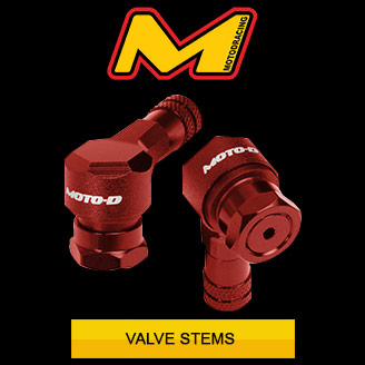 Right Angled Motorcycle Valve Stems: MOTO-D Racing