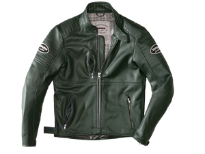 Spidi Clubber Motorcycle Jacket Dark Green