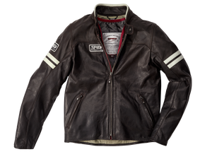 Spidi Vintage Motorcycle Jacket Brown / Ice