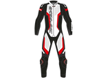 Spidi "Laser Pro Perforated" Motorcycle Leather Racing Suit Black/White Red