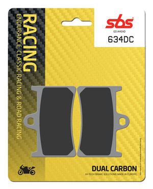 SBS Dual Carbon "Racing" Brake Pads 634 DC - Front