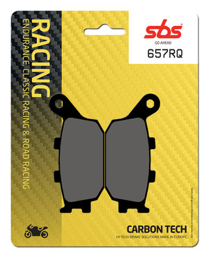 SBS Carbon Tech "Racing" Brake Pads 657 RQ - Rear