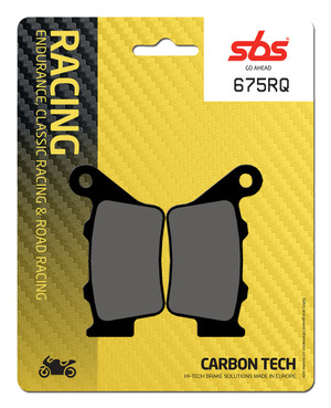 SBS Carbon Tech "Racing" Brake Pads 675 RQ - Rear