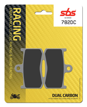 SBS Dual Carbon "Racing" Brake Pads 782 DC - Front