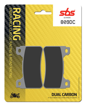 SBS Dual Carbon "Racing" Brake Pads 809 DC - Front