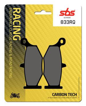 SBS Carbon Tech "Racing" Brake Pads 833 RQ - Rear