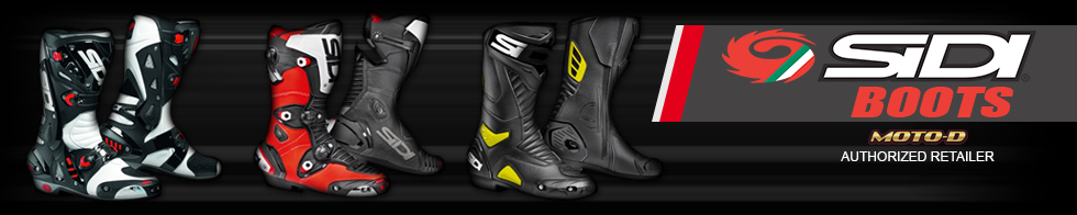 motorcycle race boots banner
